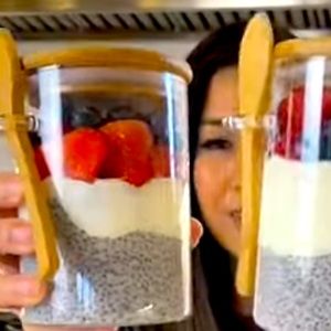 Jars with little spoons on the side